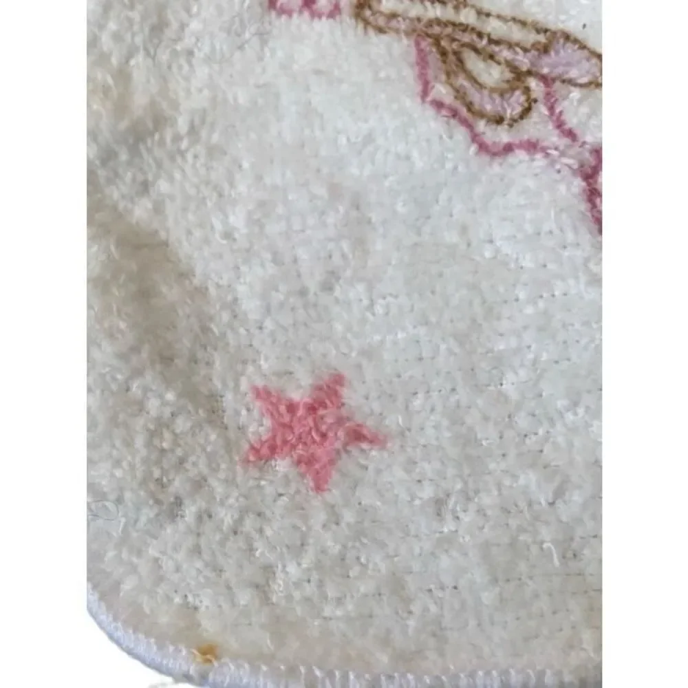 Lot Of 2 Cambridge Ballerina Towels Girls Kids Hand Towel Wash Cloth Home Decor